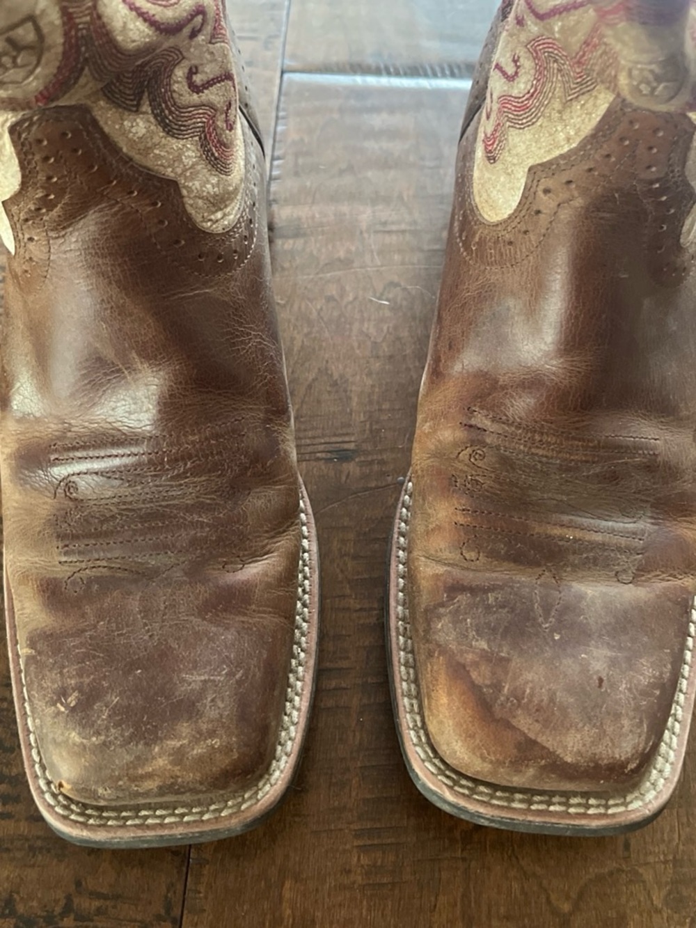 Ariat Quickdraw western cowboy boots in ‘Sandstorm’ Sz. 6 - Picture 3 of 7